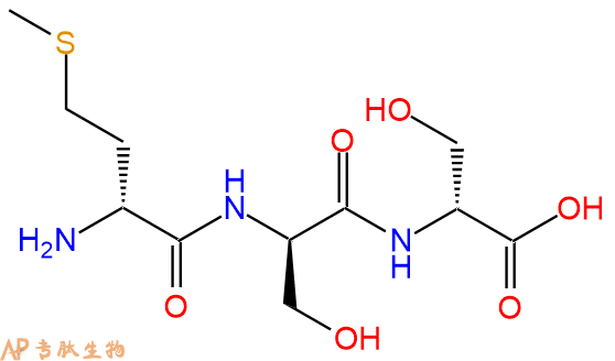 專肽生物產(chǎn)品H2N-DMet-DSer-DSer-COOH