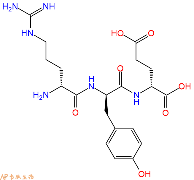 專肽生物產(chǎn)品H2N-DArg-DTyr-DGlu-COOH