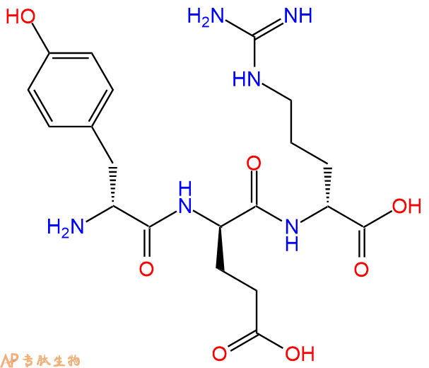 專肽生物產(chǎn)品H2N-DTyr-DGlu-DArg-COOH