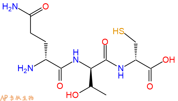 專肽生物產(chǎn)品H2N-DGln-DThr-DCys-COOH