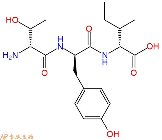 專肽生物產(chǎn)品H2N-DThr-DTyr-DIle-COOH