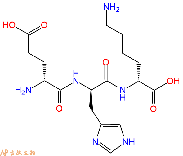 專肽生物產(chǎn)品H2N-DGlu-DHis-DLys-COOH