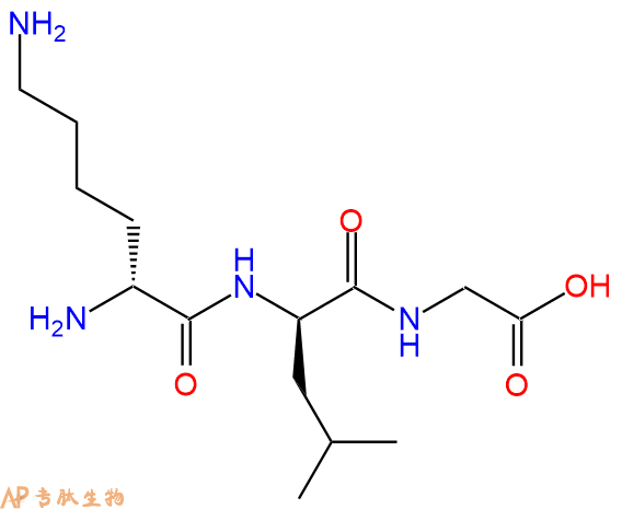 專肽生物產(chǎn)品H2N-DLys-DLeu-Gly-COOH