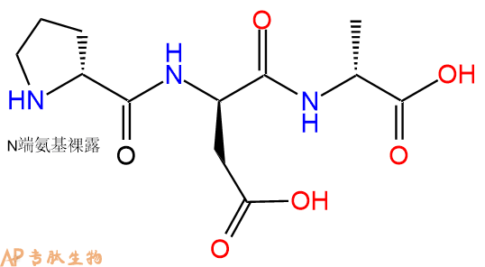 專肽生物產(chǎn)品H2N-DPro-DAsp-DAla-COOH