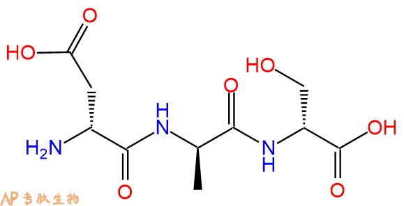 專肽生物產(chǎn)品H2N-DAsp-DAla-DSer-COOH