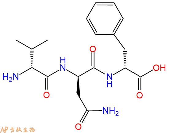 專肽生物產(chǎn)品H2N-DVal-DAsn-DPhe-COOH