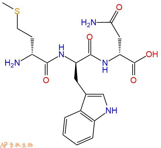 專肽生物產(chǎn)品H2N-DMet-DTrp-DAsn-COOH