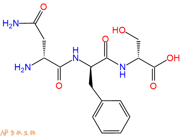 專肽生物產(chǎn)品H2N-DAsn-DPhe-DSer-COOH