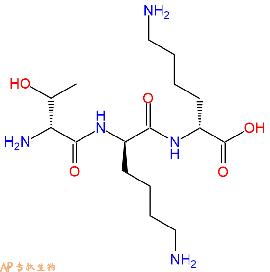 專肽生物產(chǎn)品H2N-DThr-DLys-DLys-COOH