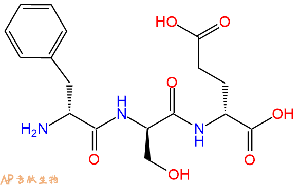 專肽生物產(chǎn)品H2N-DPhe-DSer-DGlu-COOH