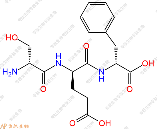 專肽生物產(chǎn)品H2N-DSer-DGlu-DPhe-COOH