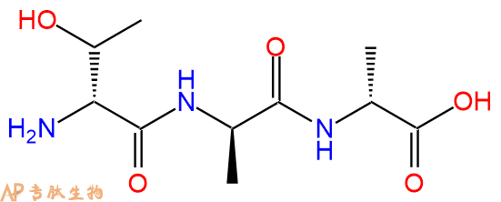 專肽生物產(chǎn)品H2N-DThr-DAla-DAla-COOH