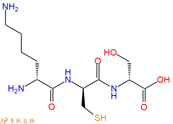 專肽生物產(chǎn)品H2N-DLys-DCys-DSer-COOH