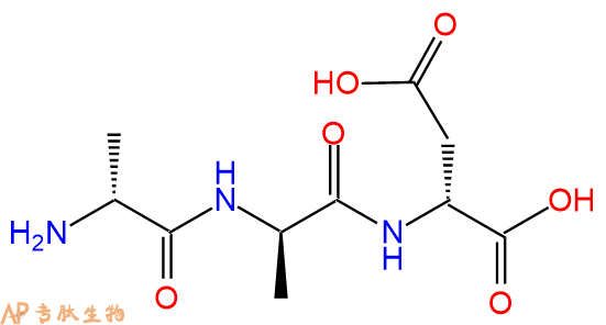 專肽生物產(chǎn)品H2N-DAla-DAla-DAsp-COOH