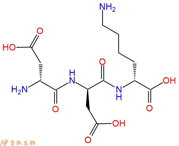 專肽生物產(chǎn)品H2N-DAsp-DAsp-DLys-COOH