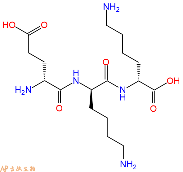 專肽生物產(chǎn)品H2N-DGlu-DLys-DLys-COOH