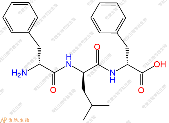 專肽生物產(chǎn)品H2N-DPhe-DLeu-DPhe-COOH