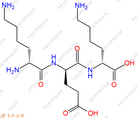 專肽生物產(chǎn)品H2N-DLys-DGlu-DLys-COOH