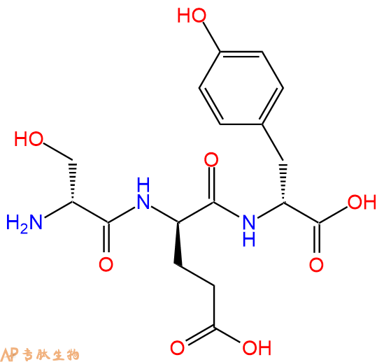 專肽生物產(chǎn)品H2N-DSer-DGlu-DTyr-COOH