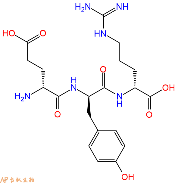 專肽生物產(chǎn)品H2N-DGlu-DTyr-DArg-COOH