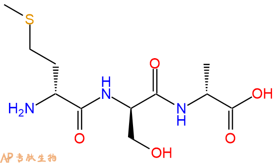 專肽生物產(chǎn)品H2N-DMet-DSer-DAla-COOH