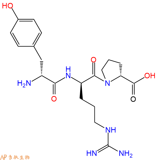 專肽生物產(chǎn)品H2N-DTyr-DArg-DPro-COOH