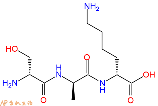 專肽生物產(chǎn)品H2N-DSer-DAla-DLys-COOH