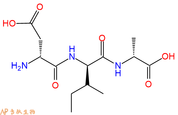 專肽生物產(chǎn)品H2N-DAsp-DIle-DAla-COOH