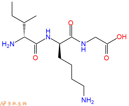 專肽生物產(chǎn)品H2N-DIle-DLys-Gly-COOH