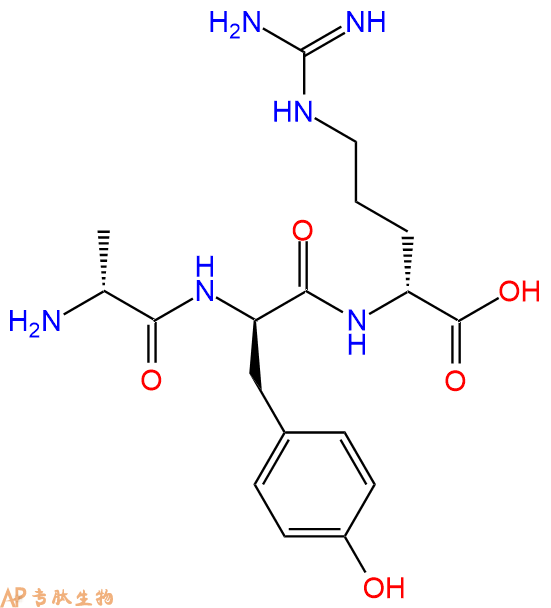 專肽生物產(chǎn)品H2N-DAla-DTyr-DArg-COOH