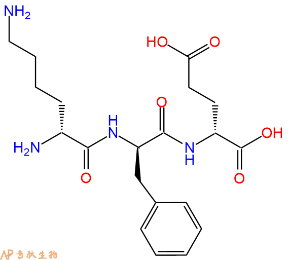 專肽生物產(chǎn)品H2N-DLys-DPhe-DGlu-COOH