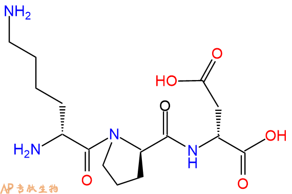 專肽生物產(chǎn)品H2N-DLys-DPro-DAsp-COOH