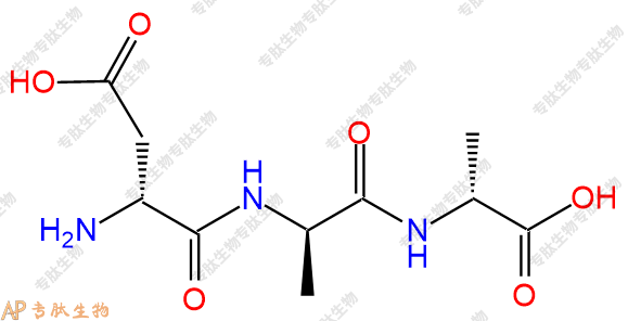 專肽生物產(chǎn)品H2N-DAsp-DAla-DAla-COOH