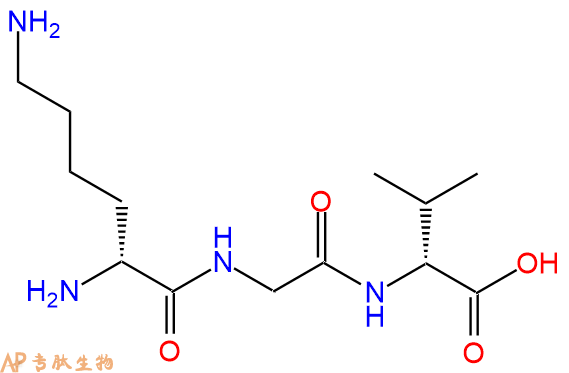 專肽生物產(chǎn)品H2N-DLys-Gly-DVal-COOH