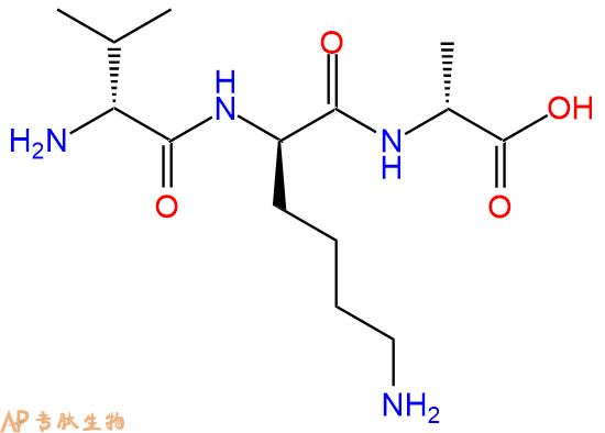 專肽生物產(chǎn)品H2N-DVal-DLys-DAla-COOH