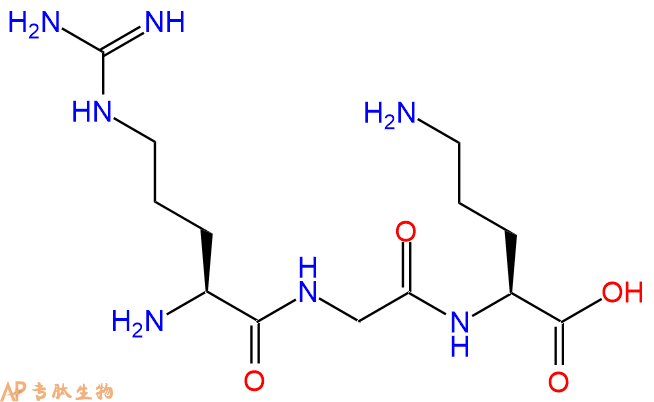 專肽生物產(chǎn)品H2N-Arg-Gly-Orn-COOH