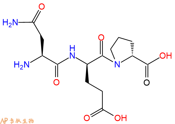 專肽生物產(chǎn)品H2N-Asn-DGlu-DPro-COOH