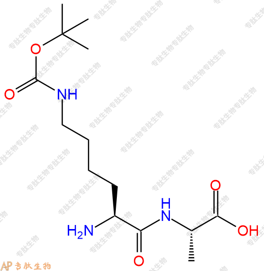 專肽生物產品H2N-Lys(Boc)-Ala-COOH