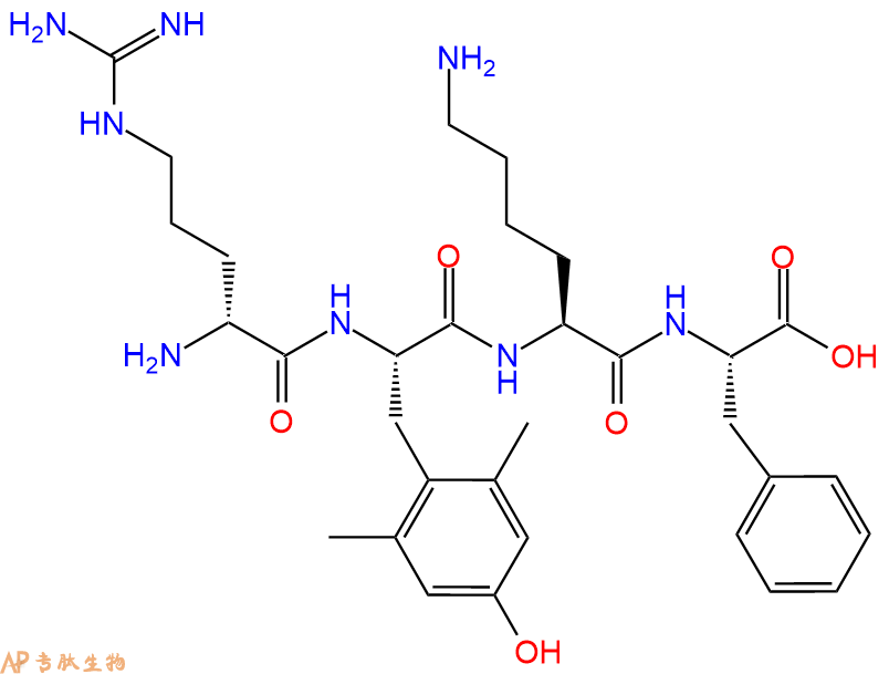 專肽生物產(chǎn)品線粒體靶向抗氧化劑：SS-31-COOH