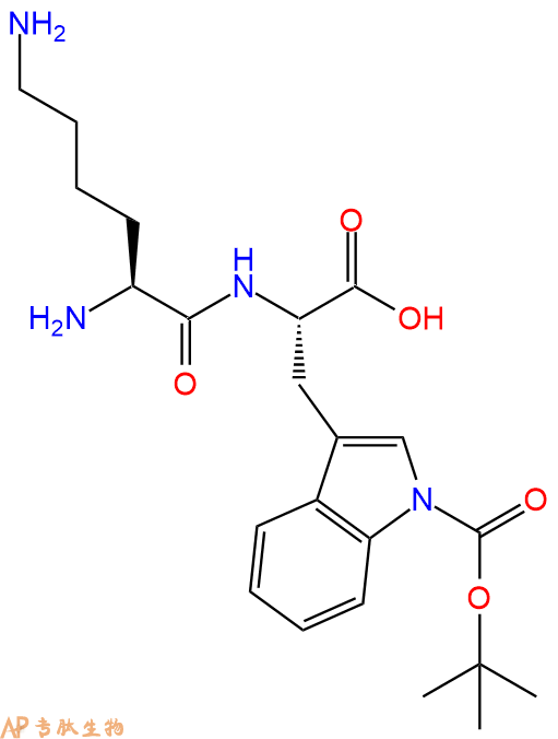 專肽生物產(chǎn)品H2N-Lys-Trp(Boc)-COOH