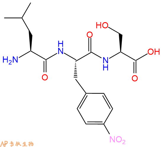 專肽生物產(chǎn)品H2N-Leu-Phe(4NO2)-Ser-COOH