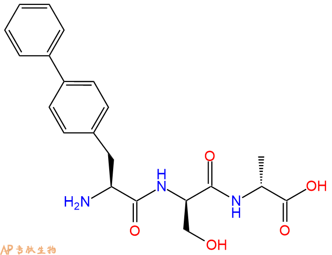 專肽生物產(chǎn)品H2N-Bip-DSer-DAla-COOH