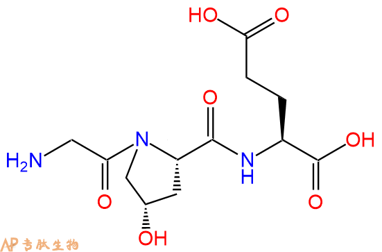 專肽生物產(chǎn)品H2N-Gly-Hyp-Glu-COOH32302-79-7