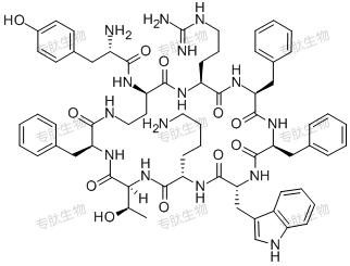 專肽生物產(chǎn)品Tyr-(D-Dab4,Arg5,D-Trp8)-cyclo-Somatostatin-14 (4-11) 496849-46-8