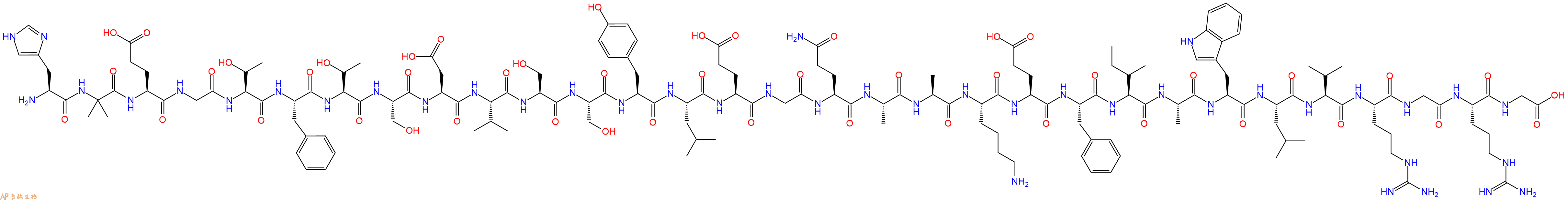 專肽生物產(chǎn)品索馬魯肽主鏈