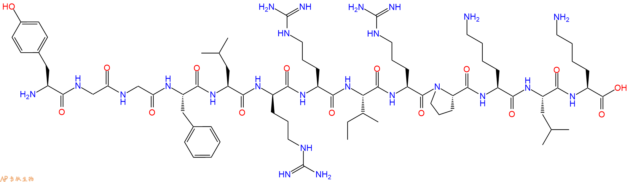 專肽生物產(chǎn)品(D-Arg6)-Dynorphin A (1-13) 75921-87-8