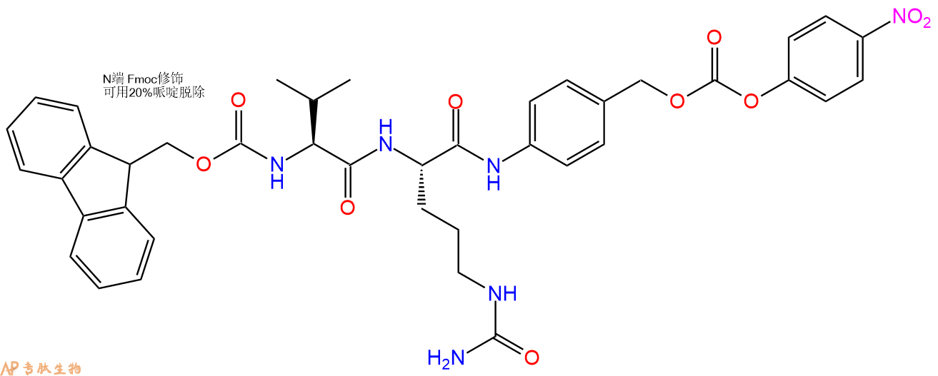 專肽生物產(chǎn)品Peptide Linkers（ADC Linkers）：Fmoc-Val-Cit-PAB-PNP863971-53-3