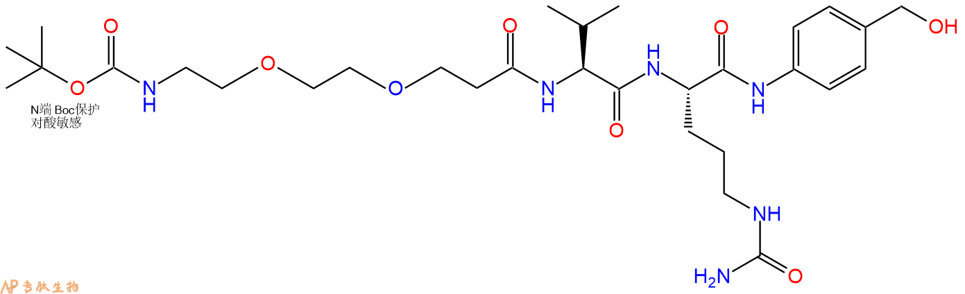 專肽生物產(chǎn)品Boc-PEG2-Val-Cit-PAB-OH2055024-55-8