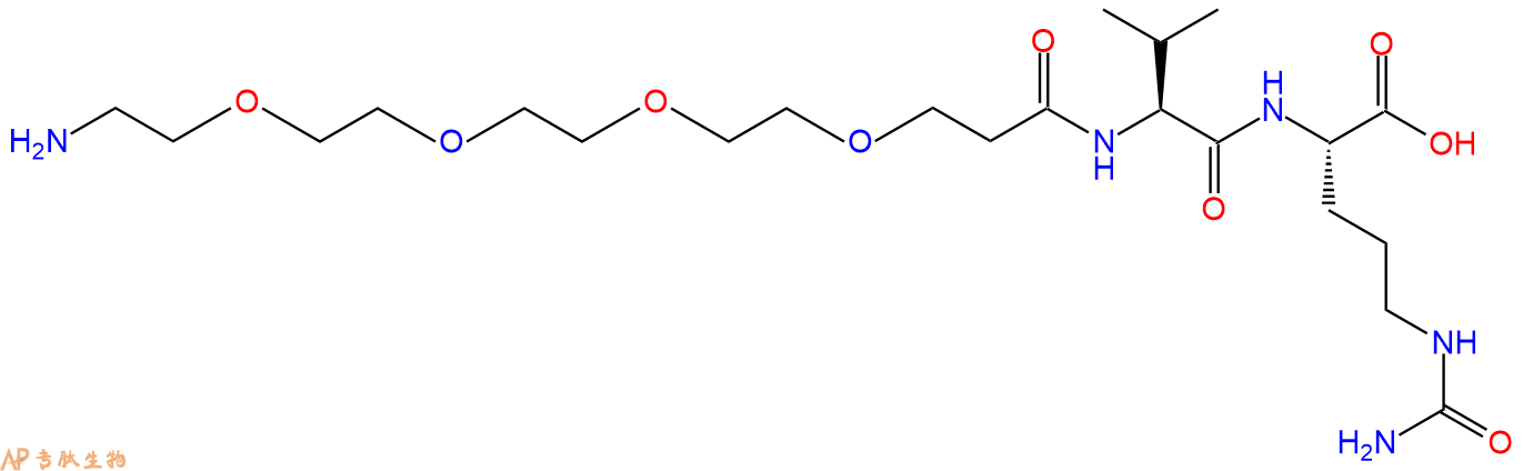 專肽生物產品Amine-PEG4-Val-Cit