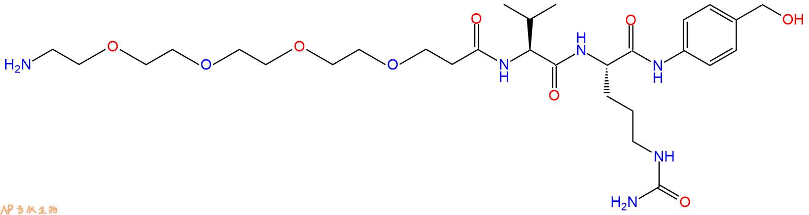 專肽生物產(chǎn)品NH2-PEG4-Val-Cit-PAB-OH2055024-61-6